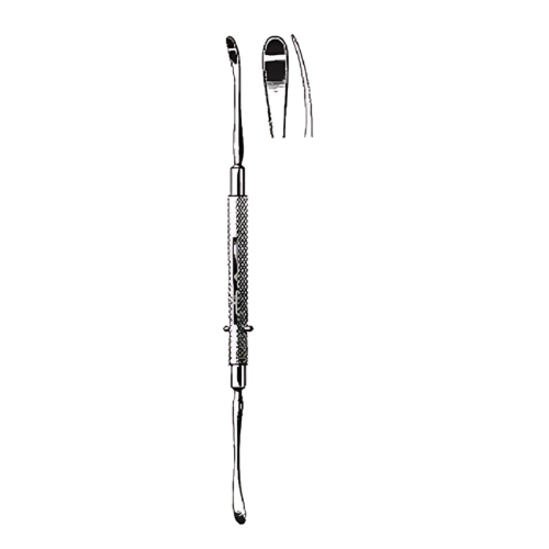 REDA Freer Septum Elevator, Double Ended, Sharp/Blunt - 18 cm